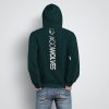 Hoodie Wolves 2023 Homme Heather Green