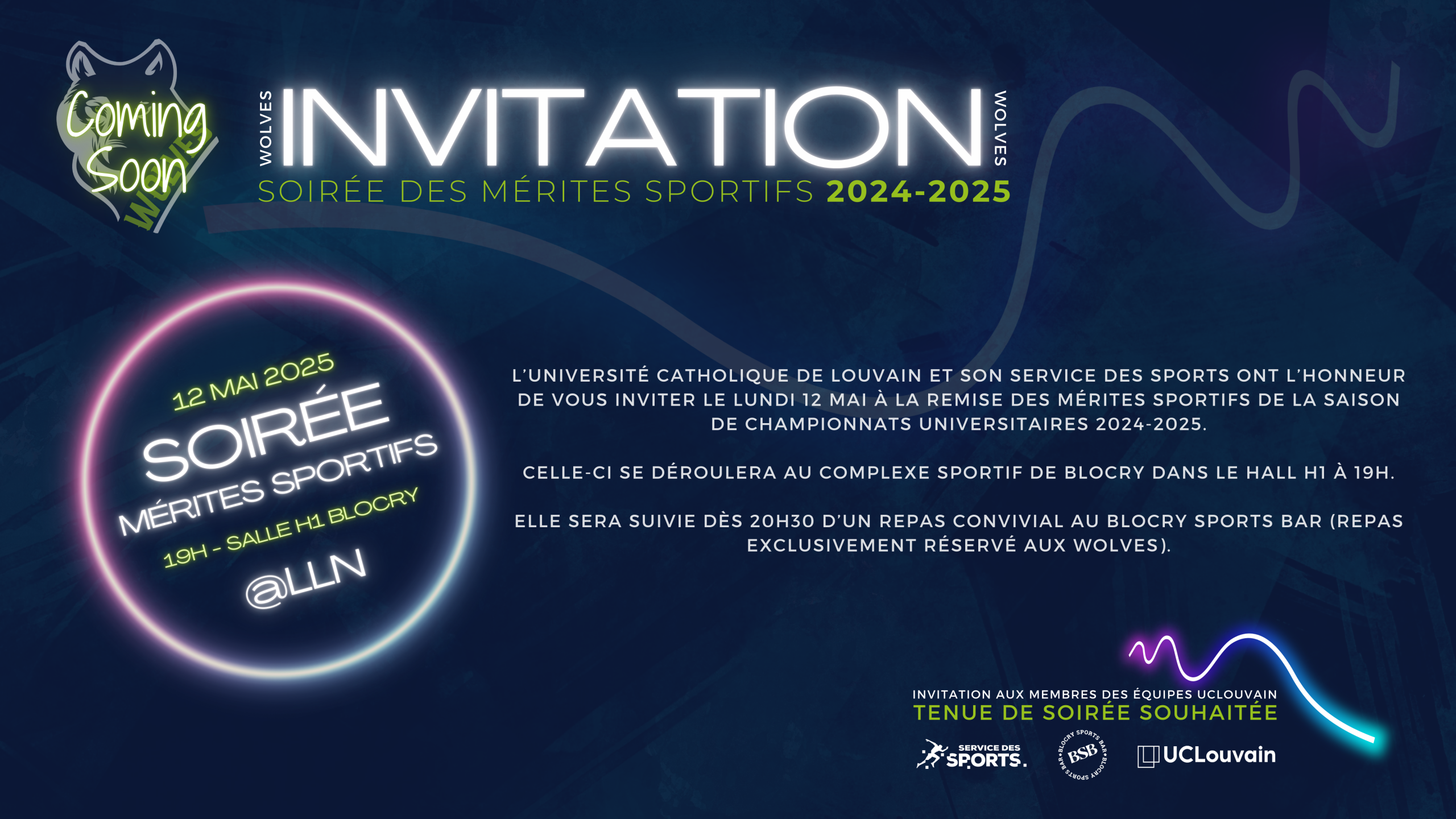 Soirée des Mérites Sportifs 2024-2025