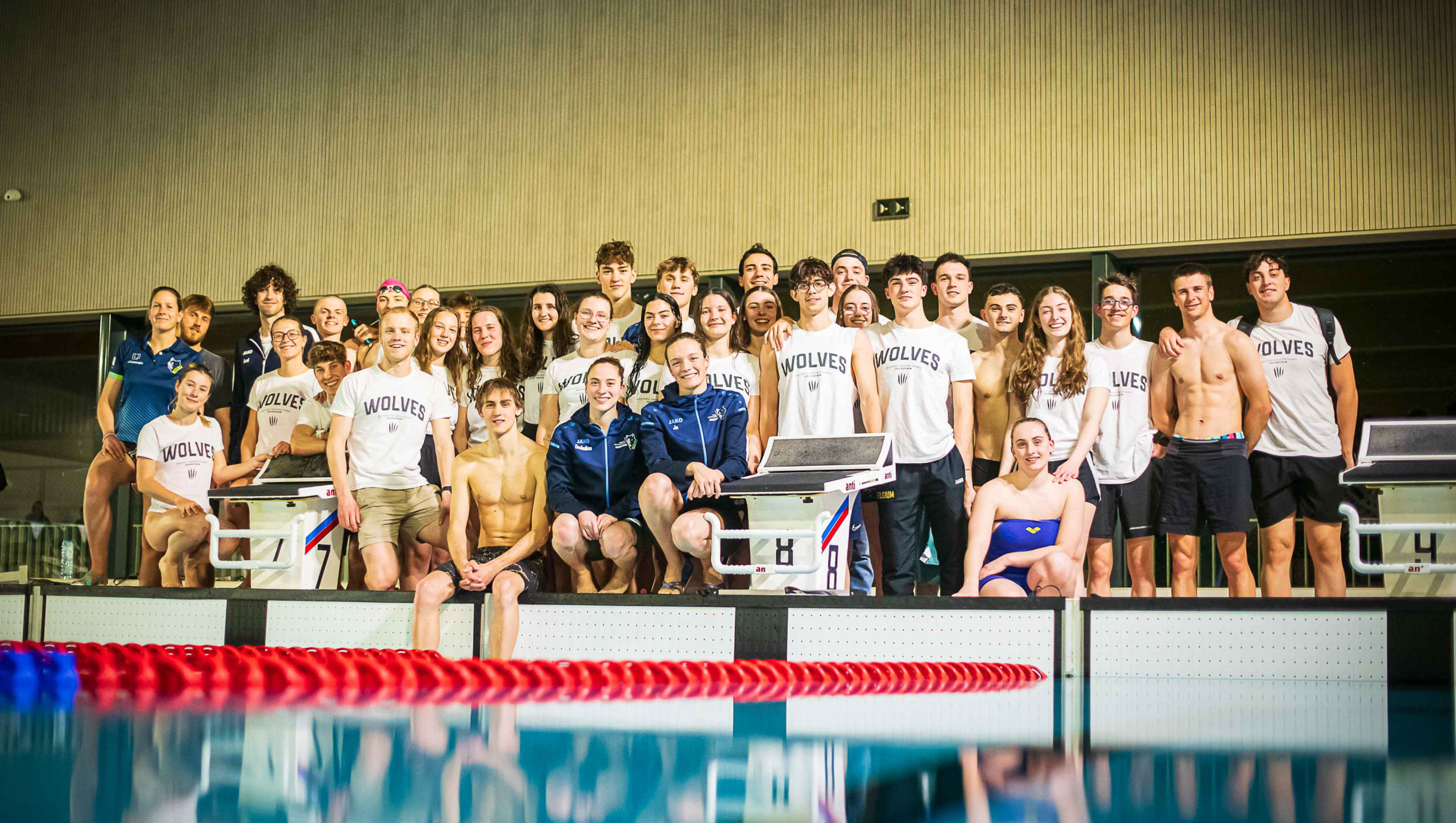Pluie de médailles en piscine !